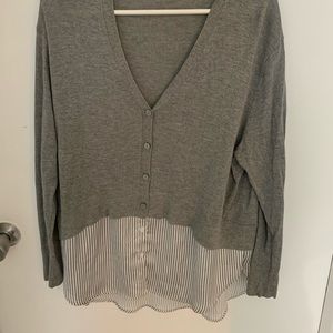 Zara Cardigan with silk bottom
